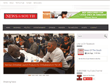 Tablet Screenshot of newsofthesouth.com